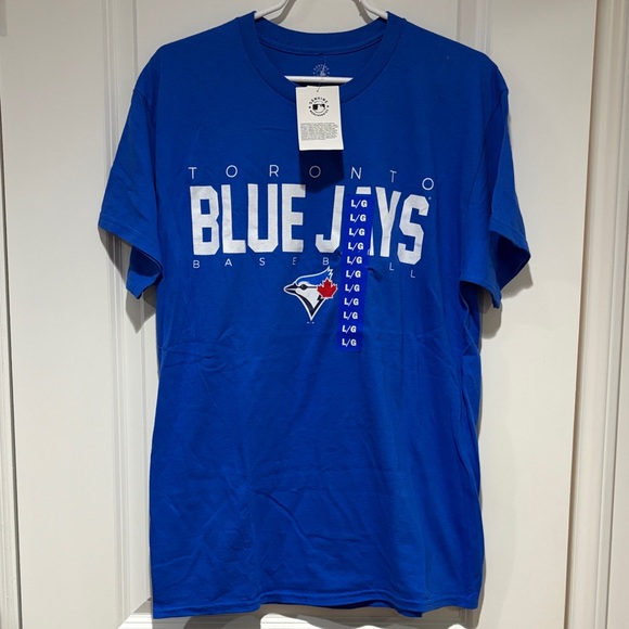 Genuine Merchandise Tops - Genuine Merchandise Blue and White Toronto Blue Jays Tee